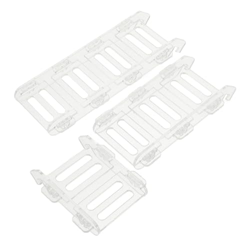 Happyyami 3stücke Acryl-Kleintier Spielzeug Teiliges Klettergerüst Für Hamster Meerschweinchen Zwerghasen Transparent Leicht Zu Reinigen Fördert Bewegung Und Gesundheit Einfach Happyyami 3stücke Acryl-Kleintier Spielzeug Teiliges Klettergerüst Für Hamster Meerschweinchen Zwerghasen Transparent Leicht Zu Reinigen Fördert Bewegung Und Gesundheit Einfach von Happyyami