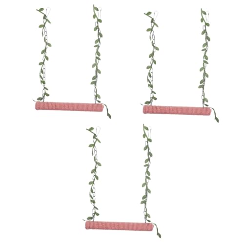 Happyyami 3 Stück Haustier Vogelschaukel Vogelkäfig Vogel Sitzstange Ständer Sittich Käfig Spielzeug Papagei Ständer Sitzstange Papagei Trainingsspielzeug Holz Vogelschaukel Papagei Happyyami 3 Stück Haustier Vogelschaukel Vogelkäfig Vogel Sitzstange Ständer Sittich Käfig Spielzeug Papagei Ständer Sitzstange Papagei Trainingsspielzeug Holz Vogelschaukel Papagei von Happyyami