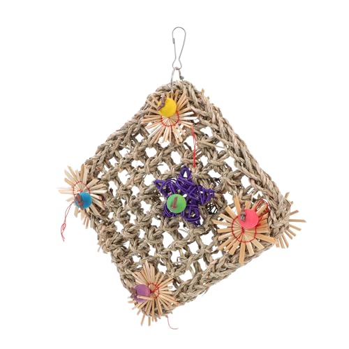 Happyyami 3 Stück Kletternetz Vogel Stehendes Spielzeug Schleifen Klaue Spielzeug Vogel Hängendes Spielzeug Papageienspielzeug Vogelbissspielzeug Vogelkäfigzubehör Papageienkletterspielzeug Happyyami 3 Stück Kletternetz Vogel Stehendes Spielzeug Schleifen Klaue Spielzeug Vogel Hängendes Spielzeug Papageienspielzeug Vogelbissspielzeug Vogelkäfigzubehör Papageienkletterspielzeug von Happyyami