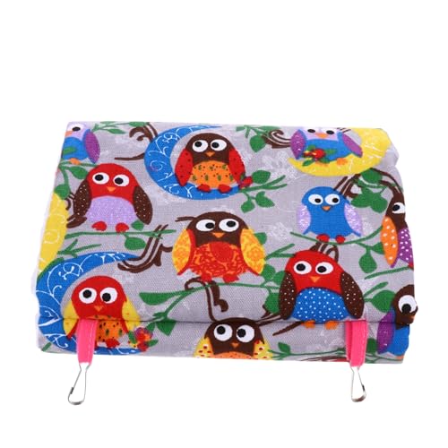 Happyyami 3 Papageien Hängematte Vogelhängematte Papageien Warmnest Vogelhaus Papageiennest Vogel Warmnest Vogelschlafbett Papageien Schlafnest Vogelschutz Happyyami 3 Papageien Hängematte Vogelhängematte Papageien Warmnest Vogelhaus Papageiennest Vogel Warmnest Vogelschlafbett Papageien Schlafnest Vogelschutz von Happyyami