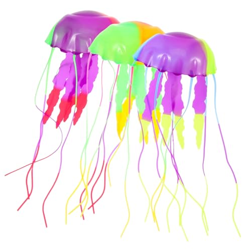 Happyyami 3stücke Künstliche Quallen Deko Für Aquarien Wasserlebewesen Für Fischbehälter Langlebig Und Für Aquarienlandschaft Happyyami 3stücke Künstliche Quallen Deko Für Aquarien Wasserlebewesen Für Fischbehälter Langlebig Und Für Aquarienlandschaft von Happyyami