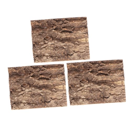 Happyyami 3 Stück Teiliges Baumrinden für Reptilien Leichtes Langlebiges Korkrinden Hintergrund mit Realistischer Baumrindenstruktur Natürliche Terrarien und Aquariendeko für Echsen Happyyami 3 Stück Teiliges Baumrinden für Reptilien Leichtes Langlebiges Korkrinden Hintergrund mit Realistischer Baumrindenstruktur Natürliche Terrarien und Aquariendeko für Echsen von Happyyami