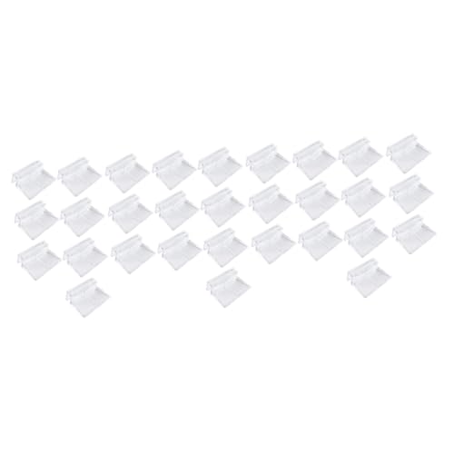 Happyyami 30stücke Acryl-fischtank-abdeckungshalter Transparent Stabil Installieren Für Aquarien Und Terrarien Geeignet Für Kunststoffbehälter von Happyyami