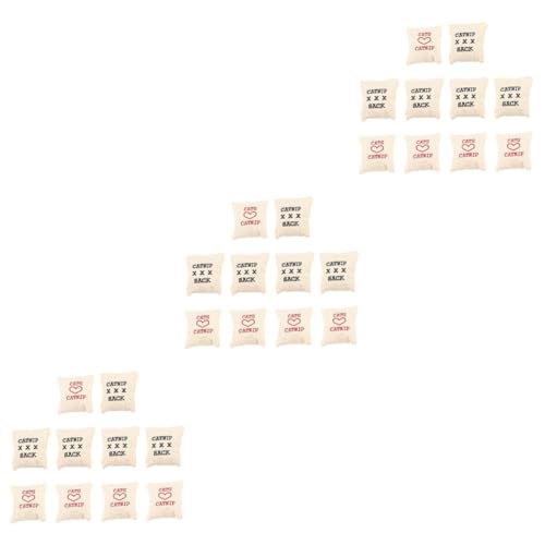 Happyyami 30 STK Katze Katzenminze Spielzeug Katzenspielzeug Mit Katzenminze Reinigungsspielzeug Kauspielzeug Für Katzen Kätzchen Spielzeug Rotieren Katze Spielt Beutel Happyyami 30 STK Katze Katzenminze Spielzeug Katzenspielzeug Mit Katzenminze Reinigungsspielzeug Kauspielzeug Für Katzen Kätzchen Spielzeug Rotieren Katze Spielt Beutel von Happyyami
