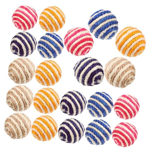 Happyyami 35st Katze Sisalkugel Lustiges Katzenspielzeug Ballspielzeug Für Katzen Kätzchen-sisalball Katzenmassageroller Zum Entspannen Spielzeuge Haustier Katze Spielt Hanfseil Lieferungen Happyyami 35st Katze Sisalkugel Lustiges Katzenspielzeug Ballspielzeug Für Katzen Kätzchen-sisalball Katzenmassageroller Zum Entspannen Spielzeuge Haustier Katze Spielt Hanfseil Lieferungen von Happyyami
