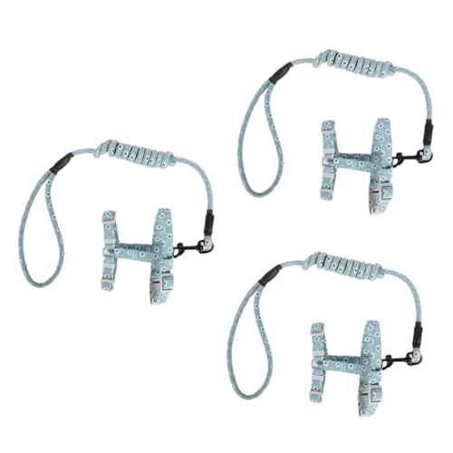 Happyyami 3St Bequeme Weste Katzenleine Heimtierbedarf Dealspet-Zubehör Katzengeschenke pet Supplies haustierbedarf Haustierzubehör Katzengeschirr die Katze Tragegurt von Happyyami