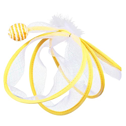 Happyyami 3stücke Cat Tunnel Spielzeug Für Katzen Faltbarer Interaktiver Rascheltunnel Aus Strapazierfähigem Material Mit Deko- Und Feder Für Katzen Und Kätzchen Für Aktives Spiel Und von Happyyami