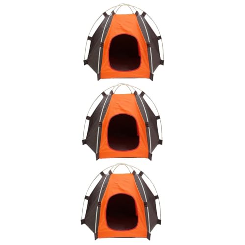 Happyyami 3St Haustierzelt im Freien Tipi-Häuser für Haustiere Haustierkäfig pet Teepee haustierbett waschbares hundebett Zwinger Haustier-Schlafbett waschbares Haustierzelt Strand Zeltbett Happyyami 3St Haustierzelt im Freien Tipi-Häuser für Haustiere Haustierkäfig pet Teepee haustierbett waschbares hundebett Zwinger Haustier-Schlafbett waschbares Haustierzelt Strand Zeltbett von Happyyami