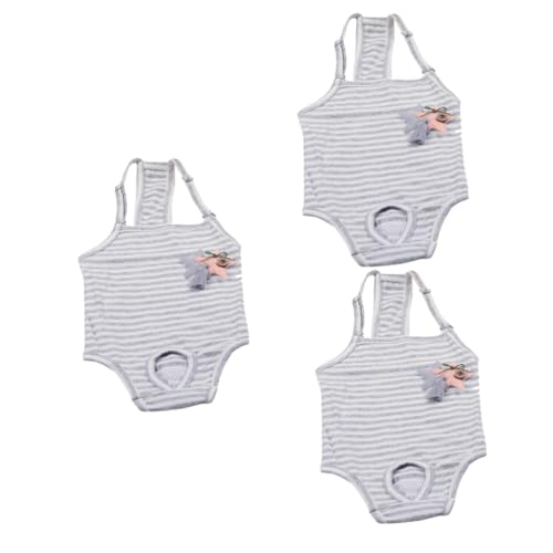Happyyami 3 Stücke Welpen Windel Hose Waschbar Hund Windel Höschen Für Weibliche Hunde Weiche Atmungsaktive Hund Hose Happyyami 3 Stücke Welpen Windel Hose Waschbar Hund Windel Höschen Für Weibliche Hunde Weiche Atmungsaktive Hund Hose von Happyyami