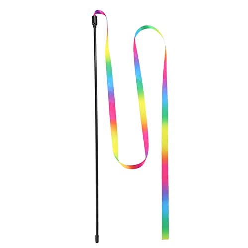 Happyyami 3stücke Teiliges Katzenangel Regenbogen-bändern Interaktives Katzenspielzeug Für Aktives Spielen Training Und Stressabbau Geeignet Für Katzenrassen Happyyami 3stücke Teiliges Katzenangel Regenbogen-bändern Interaktives Katzenspielzeug Für Aktives Spielen Training Und Stressabbau Geeignet Für Katzenrassen von Happyyami