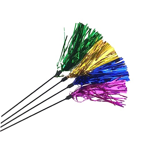Happyyami Katzenangel 3 Stück Katzenspielzeug Kunststoffbänder Interaktive Schnur Glänzender Mäuseschwanz Für Katzen Zufällige Farbe Happyyami Katzenangel 3 Stück Katzenspielzeug Kunststoffbänder Interaktive Schnur Glänzender Mäuseschwanz Für Katzen Zufällige Farbe von Happyyami