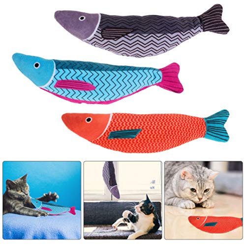 Happyyami 3St Katzenspielzeug Haustier für Wohnungskatzen Katzenminze- -Puzzle Kätzchen spaß Amusement heimchen cat Toys Katzen-Teaser Katze Plüschtier Happyyami 3St Katzenspielzeug Haustier für Wohnungskatzen Katzenminze- -Puzzle Kätzchen spaß Amusement heimchen cat Toys Katzen-Teaser Katze Plüschtier von Happyyami