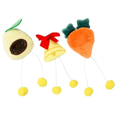 Happyyami 3stücke Teiliges Katzenminze Spielzeugset Für Kätzchen Interaktive Kompakte Und Lustige Spielzeuge Mit Katzenminze Für Gesunde Und Spielspaß Für Drinnen von Happyyami
