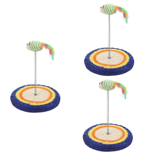 Happyyami 3st Katzenspielzeug Kätzchen -plüsch Plüschtier Katzenkratzer Aus Holz Krallenbrett Zum Schleifen Von Katzen Katze Zauberstab Katzenminze Rotieren Lipgloss Sisal Happyyami 3st Katzenspielzeug Kätzchen -plüsch Plüschtier Katzenkratzer Aus Holz Krallenbrett Zum Schleifen Von Katzen Katze Zauberstab Katzenminze Rotieren Lipgloss Sisal von Happyyami