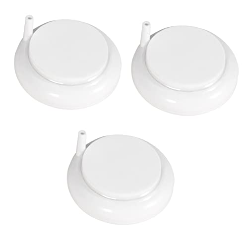 Happyyami 3St Luftstein-Aquarium derp Luftblase Diffusor Mikro Aquariumbelüfter hydroponisches Anbausystem Luftverteiler Sauerstoffstein für Aquarien Blasenstein die Blase Blaser Weiß von Happyyami
