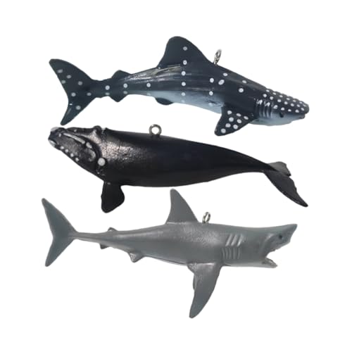 Happyyami 3 Pcs Aquarium Zubehör Schwimmende Meerestier Figur Kreative Hai Dekoration Aquarium Ornament Für Natürliches Gefühl Happyyami 3 Pcs Aquarium Zubehör Schwimmende Meerestier Figur Kreative Hai Dekoration Aquarium Ornament Für Natürliches Gefühl von Happyyami