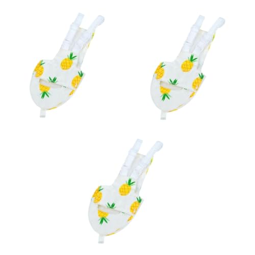Happyyami 3stücke Kreative Papageienkleidung wasserdichte Und Hochabsorbierende Vogelwindel Für Nymphensittiche Und Wellensittiche Zufälliger Stil Pflege Für Hygiene Und Komfort Happyyami 3stücke Kreative Papageienkleidung wasserdichte Und Hochabsorbierende Vogelwindel Für Nymphensittiche Und Wellensittiche Zufälliger Stil Pflege Für Hygiene Und Komfort von Happyyami