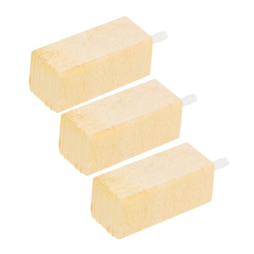 Happyyami 3 Stücke Aquarium Luft Stein Protein Skimmer Blase Stein Holz Feine Blasen Für Sauerstoffanreicherung Skimmer Zubehör von Happyyami
