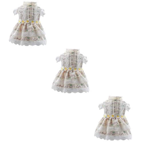 Happyyami 3St geblümtes Prinzessinnenkleid ädchen kleiden Sich Hundekleidung Tutu-Kleider für ädchen Hundekleider für kleine Hunde Welpenkleid die Katze Prinzessinenkleid Polyester Happyyami 3St geblümtes Prinzessinnenkleid ädchen kleiden Sich Hundekleidung Tutu-Kleider für ädchen Hundekleider für kleine Hunde Welpenkleid die Katze Prinzessinenkleid Polyester von Happyyami