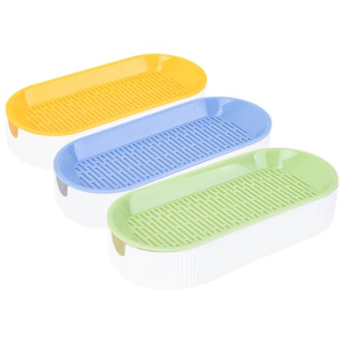 Happyyami 3stücke Kreativer Hydroponischer Katzengras-pflanzkasten Praktischer Katzenpflanztopf Ohne Erde Großer Wasserbehälter Für Katzenpflanzen Für Hause Und Kindergarten Leicht Und von Happyyami