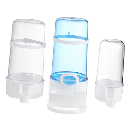 Happyyami 3stücke Teiliges Automatischer Vogeltränken Für Wellensittiche Und Andere Vögel Praktische Auslaufsichere Wasserspender Kapazität Installieren Und Sicher Für Haustiere von Happyyami