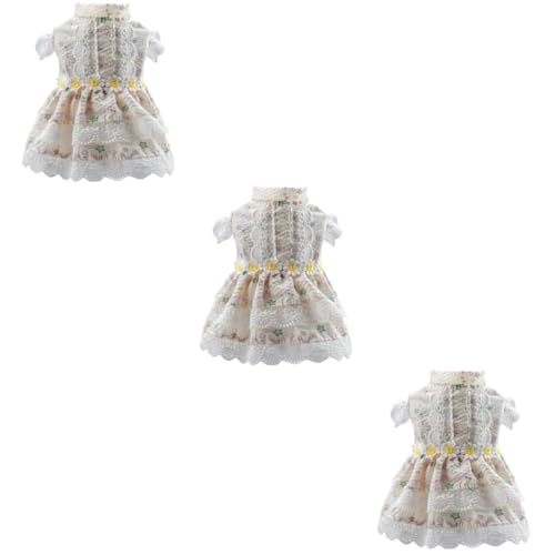 Happyyami 3st Geblümtes Prinzessinnenkleid Sommeroutfits Für ädchen ädchen-Tutu-Kleid Prinzessinnenkleider Für ädchen Hund Pullover Kleider Polyester Kleidung Happyyami 3st Geblümtes Prinzessinnenkleid Sommeroutfits Für ädchen ädchen-Tutu-Kleid Prinzessinnenkleider Für ädchen Hund Pullover Kleider Polyester Kleidung von Happyyami