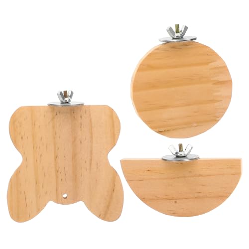 Happyyami 3stücke Teiliges Für Vögel Plattform Für Papageien Und Hamster Holzspielzeug Für Vogelkäfig Dekorative Vielseitige Unterlage Für Haustiere Für Tiere Happyyami 3stücke Teiliges Für Vögel Plattform Für Papageien Und Hamster Holzspielzeug Für Vogelkäfig Dekorative Vielseitige Unterlage Für Haustiere Für Tiere von Happyyami