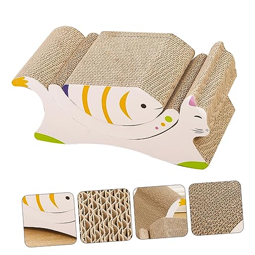Happyyami 3st Katzenkratzbrett Dreiteiliges Set Katzenminze Kratzbrett Katze Katzenminze Spielzeug Kratzbaum Für Katzen Katzencouch Schaber Wellpapier Kratzen Katze Kratzmatte Happyyami 3st Katzenkratzbrett Dreiteiliges Set Katzenminze Kratzbrett Katze Katzenminze Spielzeug Kratzbaum Für Katzen Katzencouch Schaber Wellpapier Kratzen Katze Kratzmatte von Happyyami