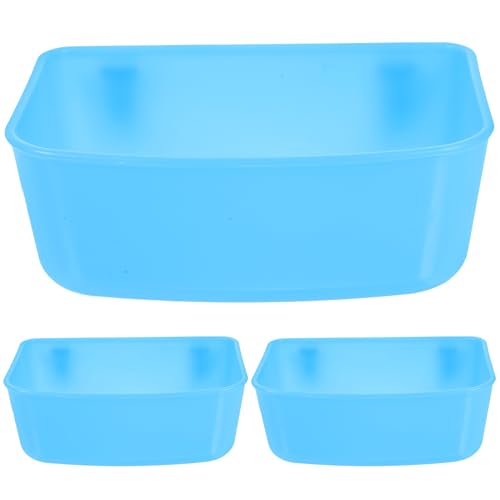 Happyyami 3stücke Vogel Futterspender Mit Wasserbecher Hängend Für Käfige Praktische Futterschalen Für Papageien Und Kleinvögel Leicht Zu Reinigen Und Wiederverwendbar von Happyyami