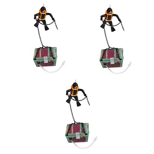 Happyyami Aquarium-deko Schiff 3st Taucher Schatztruhe Aquarium Ornament Schatztaucher Aquariumbecken Kleidung Für Frettchen Für Aquarienfischbecken Großer Fisch Luft Pneumatisch Schatzsuche Happyyami Aquarium-deko Schiff 3st Taucher Schatztruhe Aquarium Ornament Schatztaucher Aquariumbecken Kleidung Für Frettchen Für Aquarienfischbecken Großer Fisch Luft Pneumatisch Schatzsuche von Happyyami