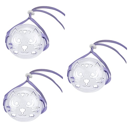 Happyyami 3stücke Convenient Cat Muzzle Für Kleine Katzen Wiederverwendbarer Maulkorb Für Haustiere Für Bad Snacks Und Pflege Transparente Verstellbare Happyyami 3stücke Convenient Cat Muzzle Für Kleine Katzen Wiederverwendbarer Maulkorb Für Haustiere Für Bad Snacks Und Pflege Transparente Verstellbare von Happyyami
