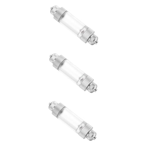 Happyyami 3st Zähler Für Co2 Non-Return-zähler Co2-blasenzähler Silver Happyyami 3st Zähler Für Co2 Non-Return-zähler Co2-blasenzähler Silver von Happyyami