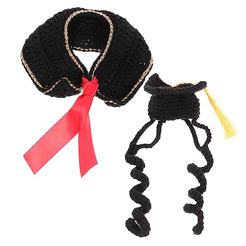 Happyyami 4 Sätze Abschlusskappe für Hunde hundekleidung hundebekleidung Abschlusskleidung für Welpen kleine Hundeabschlusshüte Haustier formelle Kleidung Katzen-Abschlusskappe mit Quaste Happyyami 4 Sätze Abschlusskappe für Hunde hundekleidung hundebekleidung Abschlusskleidung für Welpen kleine Hundeabschlusshüte Haustier formelle Kleidung Katzen-Abschlusskappe mit Quaste von Happyyami