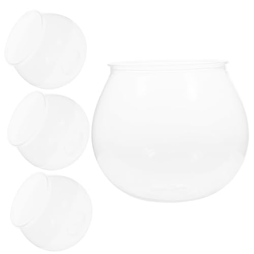 Happyyami 4 Stück Aquarium Party Candy Bowl Bonbonschale klares Terrarium Fischschalen für Tafelaufsätze pflanztöpfe anzucht pflanzentöpfe Fischglas klares Fischbecken das Haustier Happyyami 4 Stück Aquarium Party Candy Bowl Bonbonschale klares Terrarium Fischschalen für Tafelaufsätze pflanztöpfe anzucht pflanzentöpfe Fischglas klares Fischbecken das Haustier von Happyyami