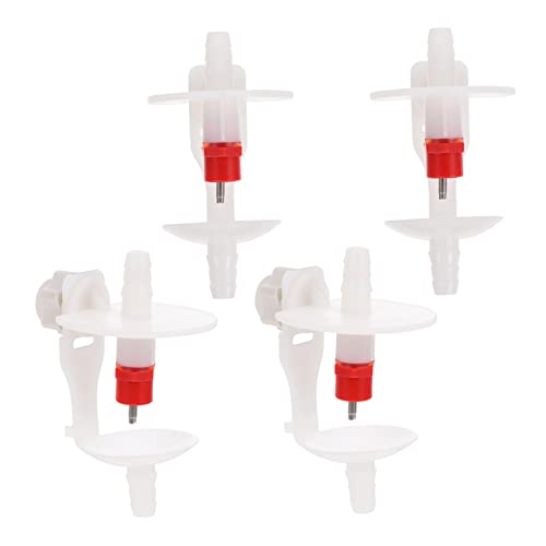Happyyami 4stücke Vogeltränke Automatischer Wasserspender Für Papageien Und Andere Vögel Stabil Und Leicht Zu Installieren Für Käfige Geeignet - Und Langlebig von Happyyami