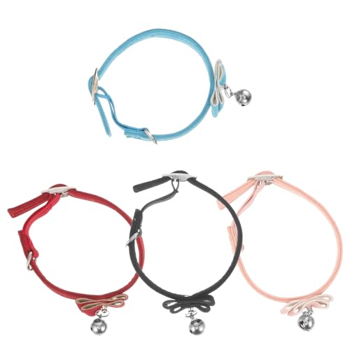Happyyami 4 Stück Beflockter Glockenkragen Gießen Hundepuzzle Katzenhalsband Bausatz Haustierpflegeset Halsband Für Welpen Fliege Halsband Für Hunde Züchten Rassen Hundeglocke Beflockung Happyyami 4 Stück Beflockter Glockenkragen Gießen Hundepuzzle Katzenhalsband Bausatz Haustierpflegeset Halsband Für Welpen Fliege Halsband Für Hunde Züchten Rassen Hundeglocke Beflockung von Happyyami