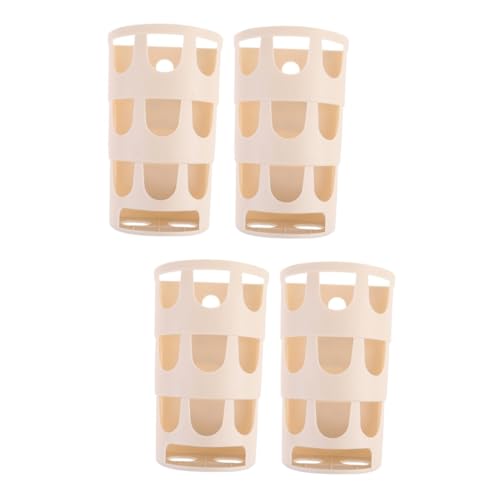 Happyyami 2sets Meerschweinchen Futterspender Heu Spender Haustier Rack Runde Kanten Tragbare 4 Löcher 2 Stücke * 2 von Happyyami