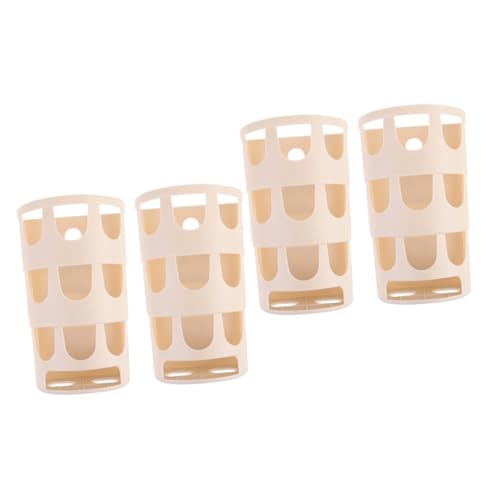 Happyyami 4 Stück Grasfresser Kaninchen kaninchenfutter kleintierfutter Kaninchenkäfig Hasen heuraufe Futterstelle für Kaninchen Käfig Grasfresser Häschen-Feeder Schweinefutterautomat von Happyyami