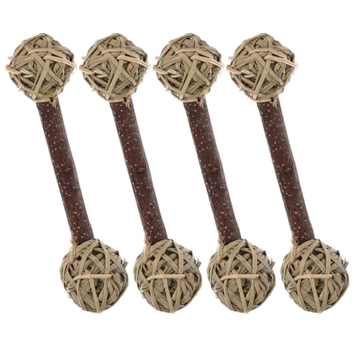 Happyyami 4stücke Kauspielzeug Für Nager Hamster Chinchillas Meerschweinchen Sicherer Und Langlebiger Biss-Spielzeug Für Gesunde Zähne Zum Kauen Und Zahnreiben Happyyami 4stücke Kauspielzeug Für Nager Hamster Chinchillas Meerschweinchen Sicherer Und Langlebiger Biss-Spielzeug Für Gesunde Zähne Zum Kauen Und Zahnreiben von Happyyami