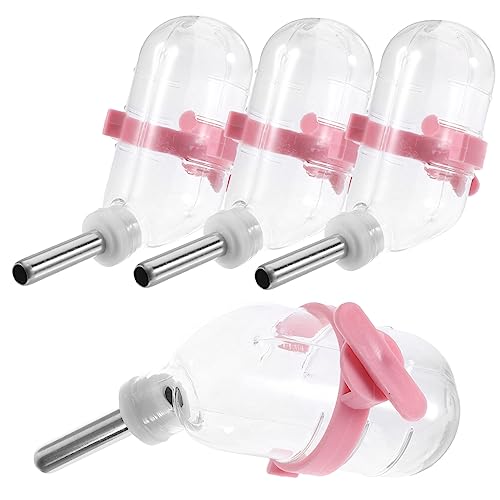 Happyyami 4stücke Trinkflasche Für Hamster Automatische Wasserversorgung Leckfreie Wassertränke Für Kleintiere Für Tägliche Nutzung Und Einfache Handhabung von Happyyami
