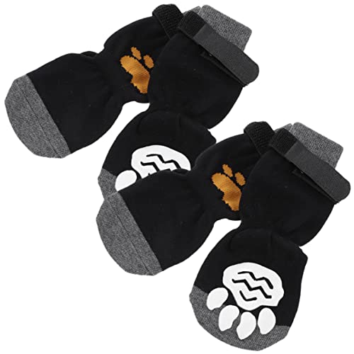 Happyyami Hundesocken Aus Baumwolle 4 Stück Kompakte Robuste Haustiersocken Entzückendes Design Für Die Pfote Happyyami Hundesocken Aus Baumwolle 4 Stück Kompakte Robuste Haustiersocken Entzückendes Design Für Die Pfote von Happyyami