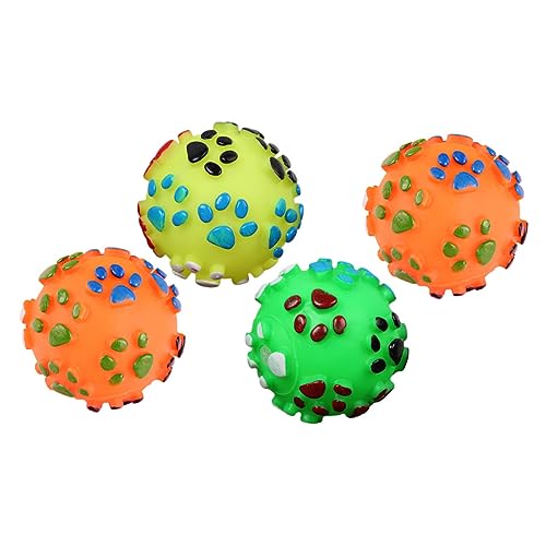 Happyyami 4stücke Widerstandsfähige Hundespielzeuge Niedliche Molarspielzeuge Für Haustiere Kauspielzeug Für Hunde Zufällige Farben Für Beschäftigung Und Zahnpflege von Happyyami