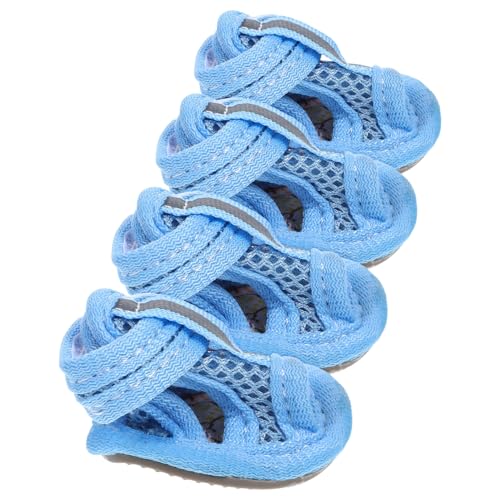 Happyyami 4 Stück Haustierschuhe Outdoor-Hundeschuhe Hundestiefel Handschuhe Stiefeletten Pfote Haustier-Sandale Hundesandale Sommer Kurze Stiefel großer Hund Sandalen Schutz Happyyami 4 Stück Haustierschuhe Outdoor-Hundeschuhe Hundestiefel Handschuhe Stiefeletten Pfote Haustier-Sandale Hundesandale Sommer Kurze Stiefel großer Hund Sandalen Schutz von Happyyami
