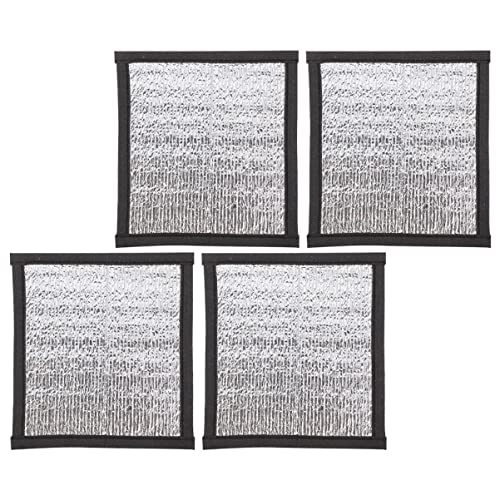 Happyyami 4stücke Heizkissen Für Reptilien Isolierunterlage Mit Reflektierender Folie Wärmematte Für Winter Haustier-heizpad Passend Für Spinnen Schildkröten Schlangen von Happyyami