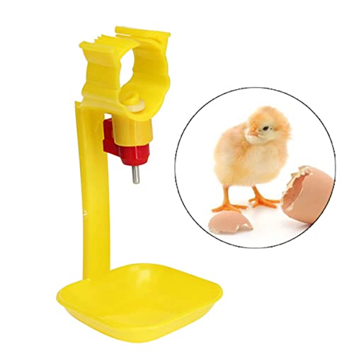 Happyyami 4 Stück Hühnertrinker hängende Futterschale Kleiner Aufbewahrungskorb kein automatisches Vogelfutterhaus Wasserspender für Geflügel Geflügelzubehör Tränke Geflügelbrunnen Yellow Happyyami 4 Stück Hühnertrinker hängende Futterschale Kleiner Aufbewahrungskorb kein automatisches Vogelfutterhaus Wasserspender für Geflügel Geflügelzubehör Tränke Geflügelbrunnen Yellow von Happyyami