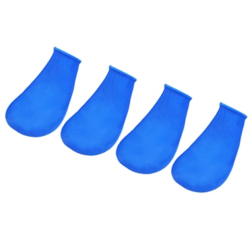 Happyyami 4 Stück Hundeschuhe Dog Shoes Haustier Wanderschuhe für Hunde Hundepflege Hündchen-Regenstiefel Zahnpasta für Hunde Stiefeletten Gummistiefel Hundestiefel Stiefel für Hunde Blue Happyyami 4 Stück Hundeschuhe Dog Shoes Haustier Wanderschuhe für Hunde Hundepflege Hündchen-Regenstiefel Zahnpasta für Hunde Stiefeletten Gummistiefel Hundestiefel Stiefel für Hunde Blue von Happyyami