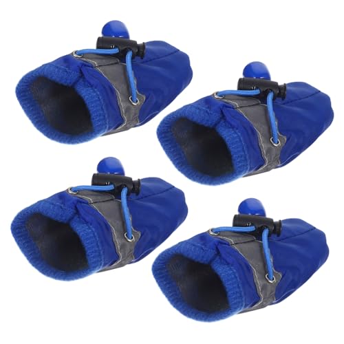 Happyyami Hundestiefel für Hunde 4er-Pack Haustierschuhe – Sohlen Bequeme Wanderstiefel für Hunde Happyyami Hundestiefel für Hunde 4er-Pack Haustierschuhe – Sohlen Bequeme Wanderstiefel für Hunde von Happyyami