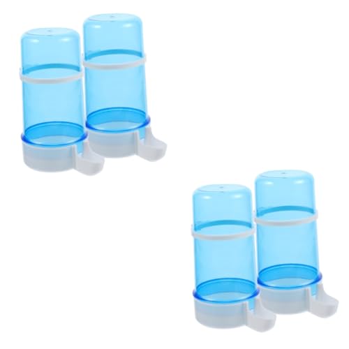 Happyyami 4 Stück Kaninchen trinkschale Vogelfütterer Sittichfutter wasserflasche Wasserspender und Futterautomat für Haustiere Futternapf für Hamster automatisch Zubringer Happyyami 4 Stück Kaninchen trinkschale Vogelfütterer Sittichfutter wasserflasche Wasserspender und Futterautomat für Haustiere Futternapf für Hamster automatisch Zubringer von Happyyami