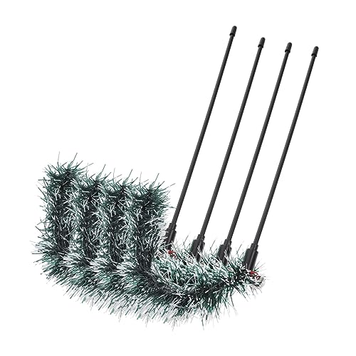 Happyyami 4stücke Katzenspielzeug Mit Teaser-stäben Und Weihnachtsdesign Interaktive Katzenangel Für Gesundes Und Spaß Mit Ihrem von Happyyami