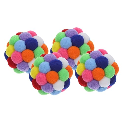 Happyyami 4 Stück Katzenball Fuzzy-bälle Für Katzen Kratzball Für Katzen Bälle Zum Lecken Von Katzen Katzenspiele Katzenkratzer Katzenbälle Kratzball Für Kätzchen Plüsch Happyyami 4 Stück Katzenball Fuzzy-bälle Für Katzen Kratzball Für Katzen Bälle Zum Lecken Von Katzen Katzenspiele Katzenkratzer Katzenbälle Kratzball Für Kätzchen Plüsch von Happyyami